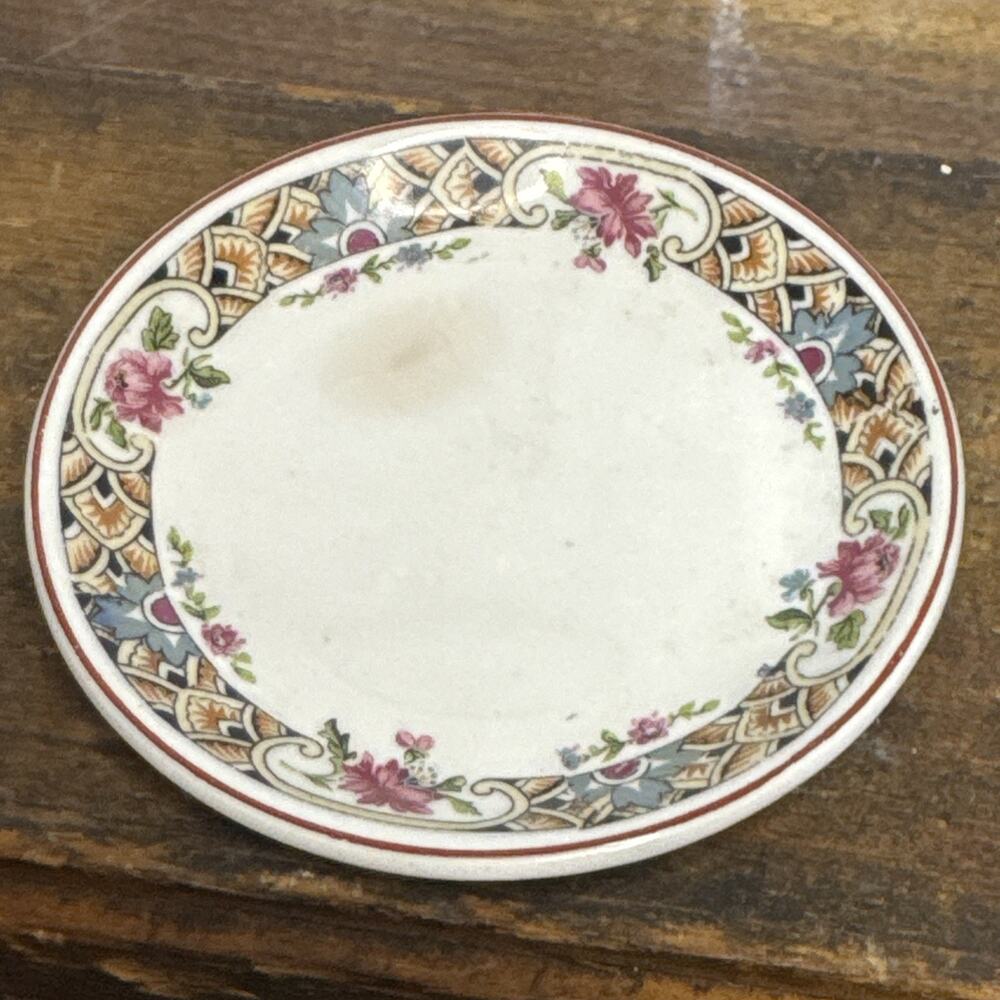 Alfred Meakin England Butter Pat Dish Royal Semi Porcelain 3.25”